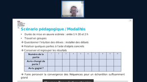 3- Présentation des ressources : Les phénomènes aléatoires : Monty Hall - T. DUGUA