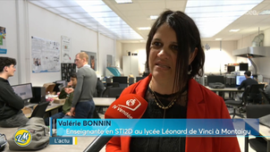 Reportage projet Vélomobile - filière STI2D - Lycée Léonard de Vinci - Montaigu-Vendée