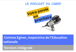 Entretien avec Corinne Eginer, inspectrice de l'éducation nationale