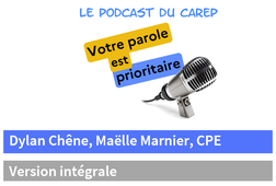 Entretien avec Dylan Chêne et Maëlle Marnier, CPE