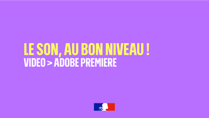 Le son, au bon niveau !