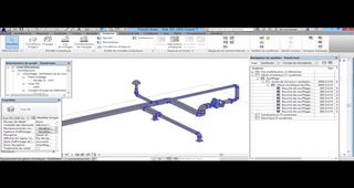 Bim - Réseau de ventilation et perte de charges avec Revit MEP :  partie-3