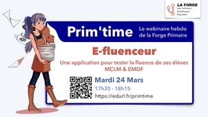 E-FLUENCEUR - Prim'Time du 24 mars 2026 par Loïc Soullier