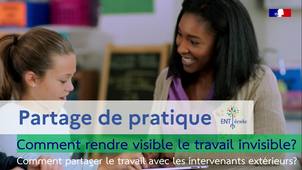 Témoignage d'usage de l'ENT-École - Exploiter le site web de l'ENT pour donner de la visibilité à ses projets pédagogiques