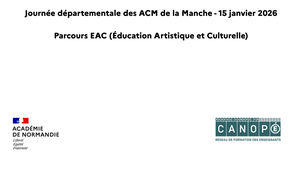 Parcours EAC - journée départementale des ACM de la Manche