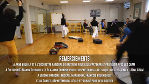 Making off et remerciements