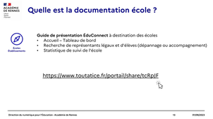 Educonnect et Toutatice pour les écoles