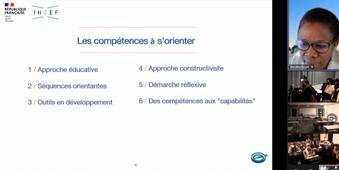 Compétences à s’orienter et accompagnement  des jeunes dans la construction de leurs parcours de vie