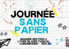 Journée sans papier en maternelle (GS de Lubumbashi)