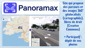 Tuto - Panoramax, parcours et images 360° géolocalisés, 