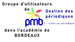 PMB - Créer un périodique