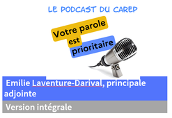 Entretien avec Emilie Laventure-Darival, principale adjointe