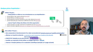 Point d'étape sur les IA génératives textuelles dans l'enseignement SVT - novembre/décembre 2023.m4v