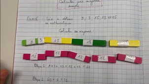 Calculer une moyenne simple