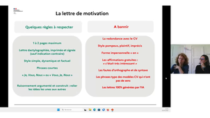 Rédiger une lettre de motivation