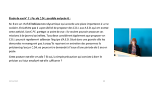 WEBINAIRE JURIDIQUE DU SIA-FPE : LA FIN DE CONTRAT DES AED