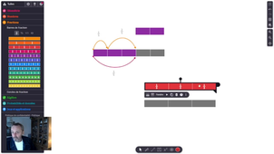 Addition et soustraction de fractions avec Polypad C2