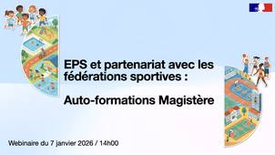Webinaire PNF 25NDGS2102 : Parcours d'autoformations en lien avec les fédérations sportives