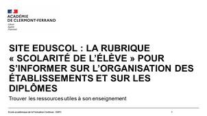 La rubrique 