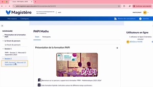 Accès au Magistere 2 Mathématiques