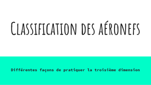 Classification des aéronefs