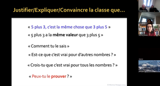 Séance 1 de la Formation 2 Réduction des inégalités scolaires en mathématiques au CP