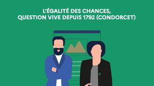 Leviers d'action : l'égalité des chances, question vive depuis 1792 (Condorcet)