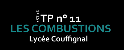 TP n°11 Combustion du butane