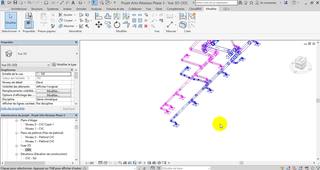 BIM - Création d'un réseaux de gaines de ventilation dans REVIT Générer une solution automatique sur un réseau existant
