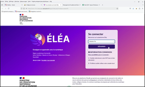 Se connecter à ELEA