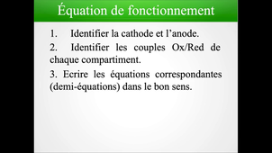 CTM3a-4 : Fonctionnement d'une pile