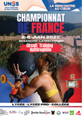 Interview de quatre équipes au championnat de France Unss de circuit training