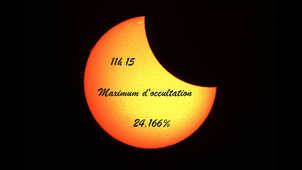 2022-10-25 - Eclipse partielle de Soleil - 10h15 à 12h15