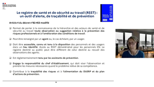WEBINAIRE JURIDIQUE DU SIA-FPE :  Santé et Sécurité au Travail - SST