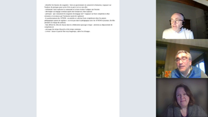 Sophie - visio 3 - Debrief