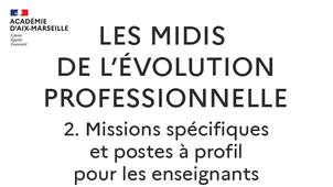 Missions spécifiques et postes à profil pour les enseignants