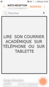 Configurer sa messagerie académique professionnelle sur smartphone ou tablette
