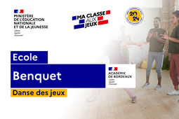 2024-DANSE DES JEUX – Académie de Bordeaux – Ecole primaire de Benquet– PS MS CE1 CE2