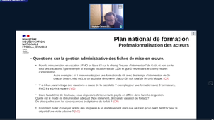 Webinaire 14 septembre SOFIA FMO- Questions sur la gestion administrative des fiches de mise en œuvre