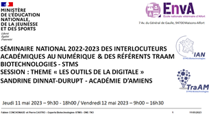 2023 - Les outils de La Digitale-  SemNat Biotechnologies-STMS