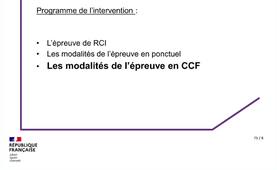 BTS Commerce international - 2c - Certification bloc 1 - L'épreuve en CCF