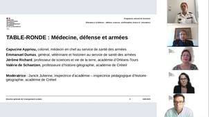 Médecine, défense et armées