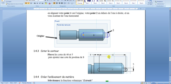 ONSHAPE modeleur 3D SaaS - Fonctionnalités de base: axe onshape