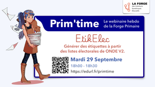 EtiKElec - Prim'Time du 29 septembre 2026