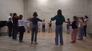 Sous le cyan - Travail de respiration 