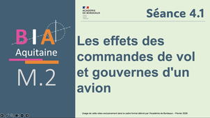 M2 S4.1 Les effets des commandes de vol et gouvernes d'un avion.mp4