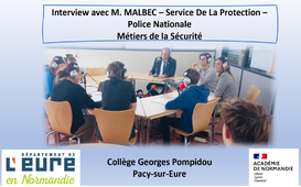 Métiers de la sécurité - Interview de M. Malbec Service De La Protection