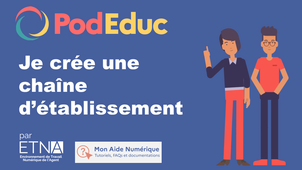 Je crée une chaîne d'établissement