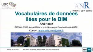 Vocabulaires de données liées pour le BIM – EduBIM 2019 - CultureSciences de l'Ingénieur