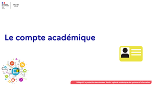 Le compte académique